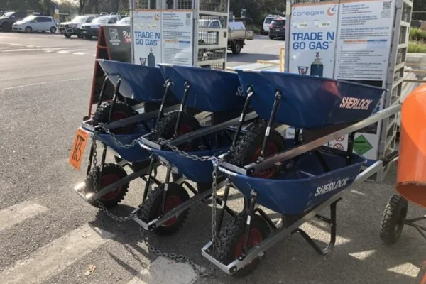 Sherlock wheelbarrows