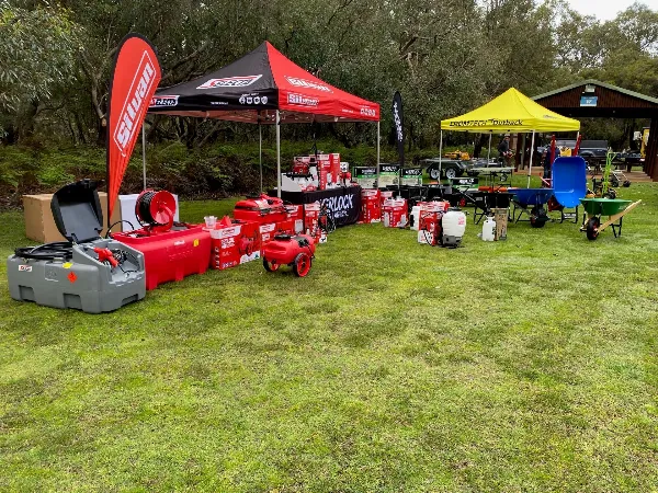 Outdoor hardware merchandise event